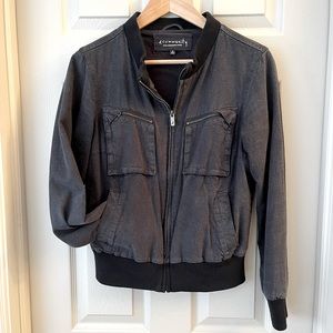 Aritzia Community brand bomber jacket